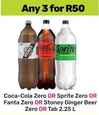 Game Coca-Cola Zero OR Sprite Zero OR Fanta Zero OR Stoney Ginger Beer Zero OR Tab offer