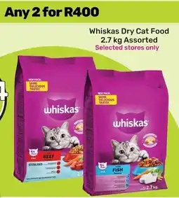 Game Whiskas Dry Cat Food Assorted offer