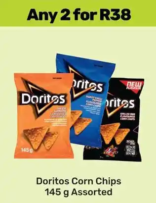 Game Doritos Corn Chips Assorted offer