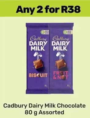 Game Cadbury Dairy Milk Chocolate Assorted offer