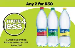 Game aQuellé Sparkling Flavoured Water Assorted offer