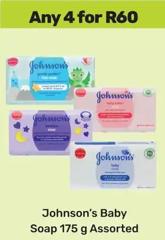 Game Johnson's Baby Soap Assorted offer
