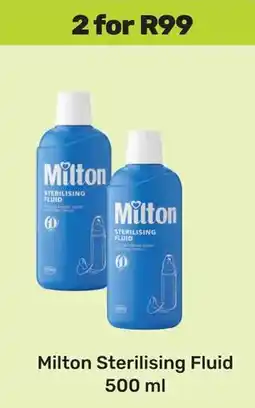 Game Milton Sterilising Fluid offer