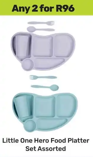Game Little One Hero Food Platter Set Assorted offer