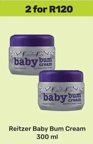 Game Reitzer Baby Bum Cream offer