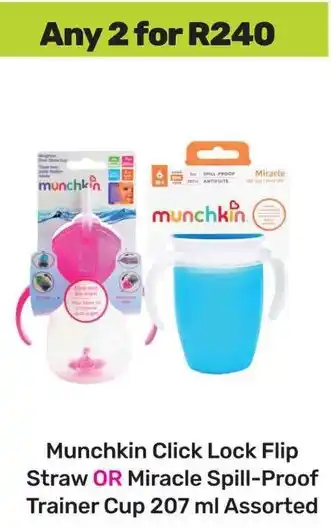 Game Munchkin Click Lock Flip Straw OR Miracle Spill-Proof Trainer Cup Assorted offer