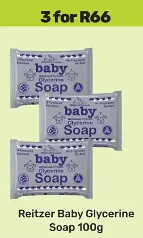 Game Reitzer Baby Glycerine Soap offer