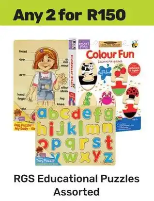 Game RGS Educational Puzzles Assorted offer