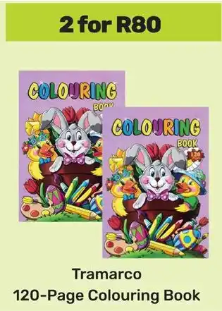 Game Tramarco 120-Page Colouring Book offer