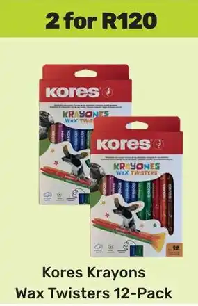 Game Kores Krayons Wax Twisters offer