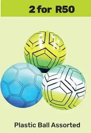 Game Plastic Ball Assorted offer