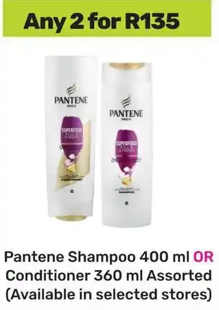 Game Pantene Shampoo OR Conditioner Assorted offer