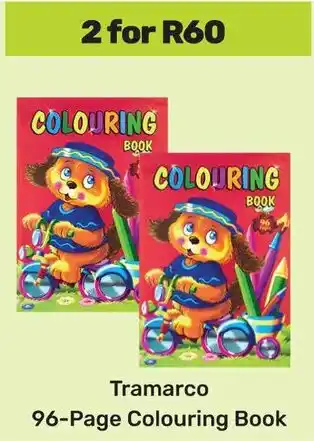 Game Tramarco 96-Page Colouring Book offer
