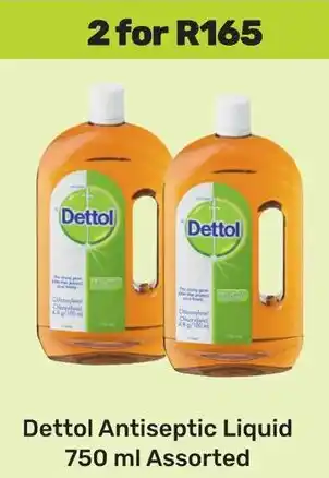 Game Dettol Antiseptic Liquid Assorted offer