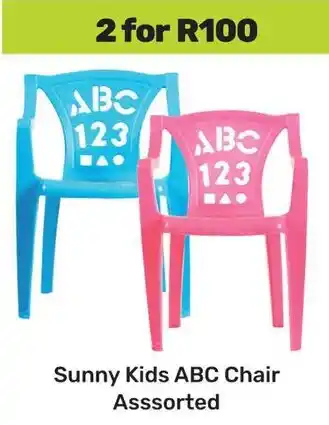 Game Sunny Kids ABC Chair Asssorted offer