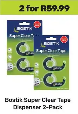 Game Bostik Super Clear Tape Dispenser offer
