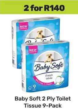 Game Baby Soft 2 Ply Toilet Tissue offer