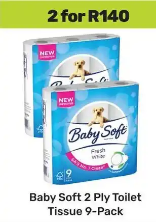 Game Baby Soft 2 Ply Toilet Tissue offer