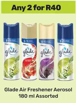 Game Glade Air Freshener Aerosol Assorted offer