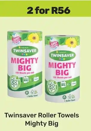 Game Twinsaver Roller Towels Mighty Big offer