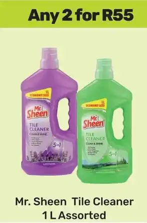 Game Mr. Sheen Tile Cleaner Assorted offer