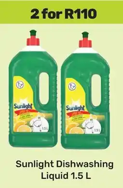 Game Sunlight Dishwashing Liquid offer