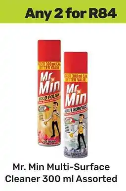 Game Mr. Min Multi-Surface Cleaner Assorted offer