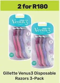 Game Gillette Venus3 Disposable Razors offer