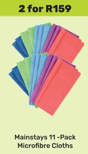 Game Mainstays Microfibre Cloths offer
