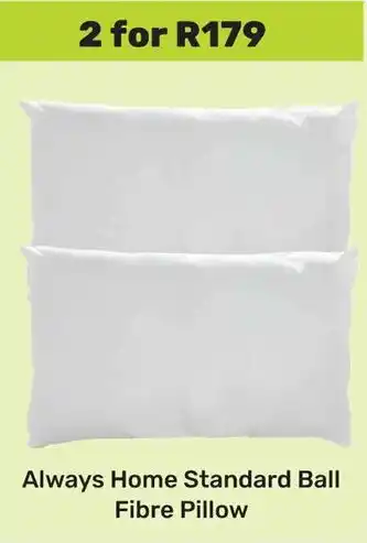 Game Always Home Standard Ball Fibre Pillow offer