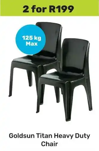 Game Goldsun Titan Heavy Duty Chair offer
