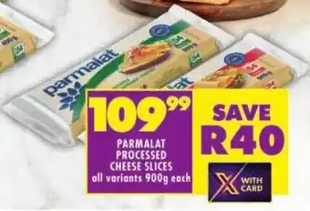 Shoprite Parmalat processed cheese slices offer