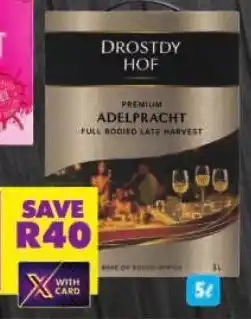Shoprite Drostdy hof wine offer