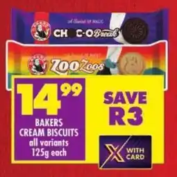 Shoprite Bakers cream biscuits offer
