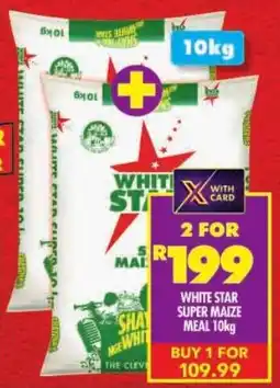 Shoprite White star super maize meal offer