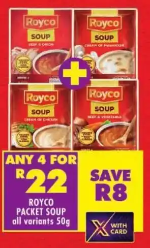 Shoprite Royco packet soup offer