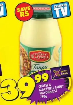 Shoprite Crosse & blackwell tangy mayonnaise offer