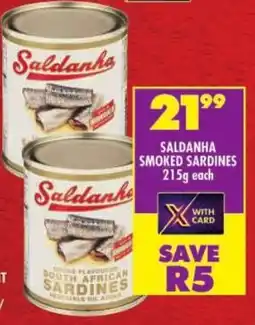 Shoprite Saldanha smoked sardines offer