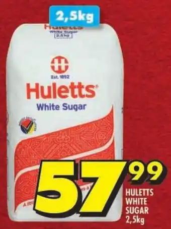Shoprite Huletts White Sugar offer