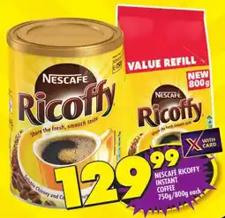 Shoprite Nescafé ricoffy instant coffee offer