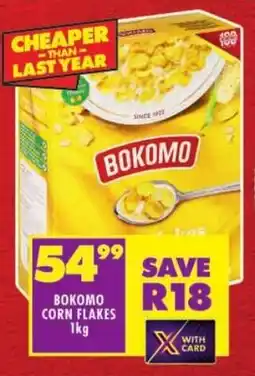 Shoprite Bokomo corn flakes offer