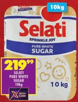 Shoprite Selati pure white sugar offer