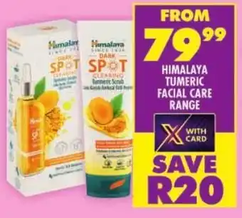 Shoprite Himalaya tumeric facial care range offer