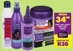 Shoprite Dark and lovely hair care range offer