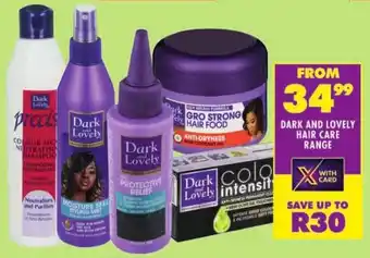Shoprite Dark and lovely hair care range offer