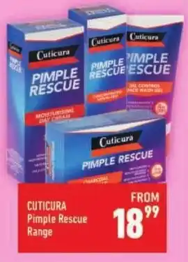Shoprite CUTICURA Pimple Rescue Range offer
