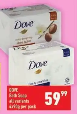 Shoprite Dove Bath Soap offer