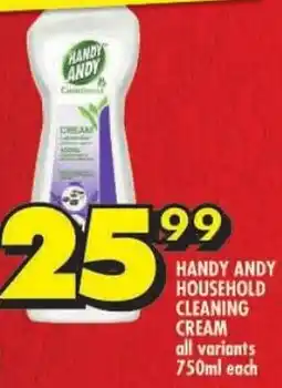Shoprite Handy andy household cleaning cream offer