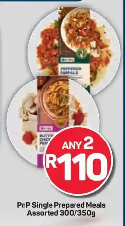 Pick n Pay PnP Single Prepared Meals Assorted 300/350g offer