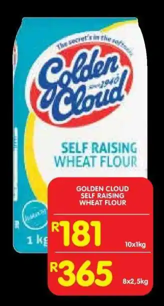 Shoprite GOLDEN CLOUD SELF RAISING WHEAT FLOUR offer